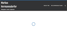 Tablet Screenshot of markushermannsdorfer.com